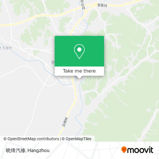 晓烽汽修 map
