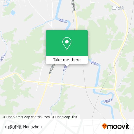 山俞旅馆 map