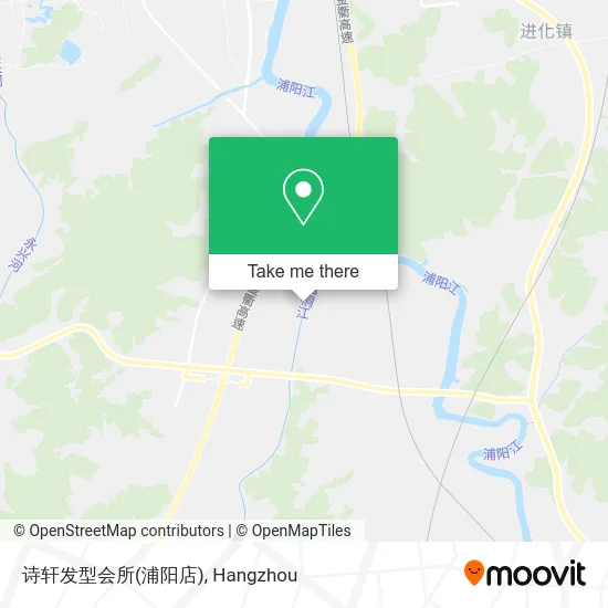 诗轩发型会所(浦阳店) map