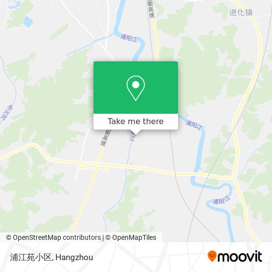 浦江苑小区 map