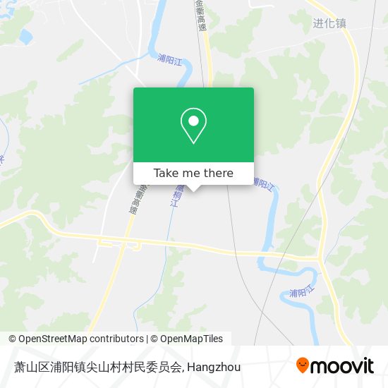 萧山区浦阳镇尖山村村民委员会 map