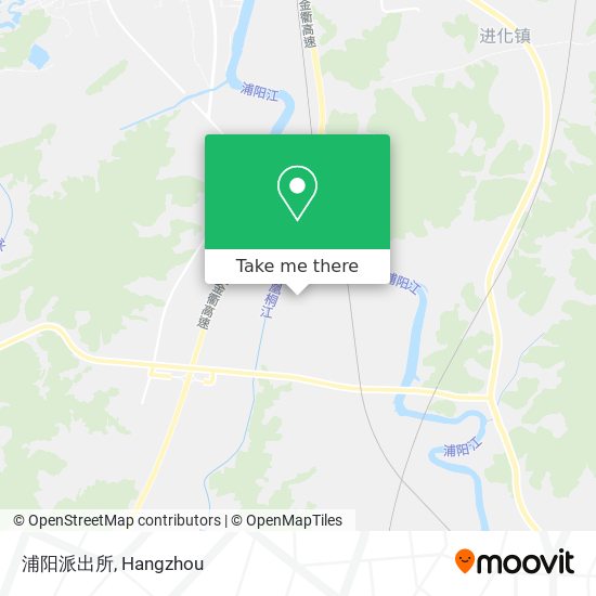 浦阳派出所 map