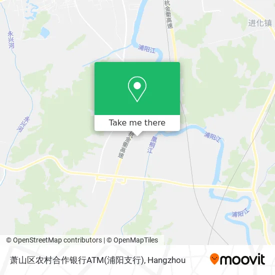萧山区农村合作银行ATM(浦阳支行) map