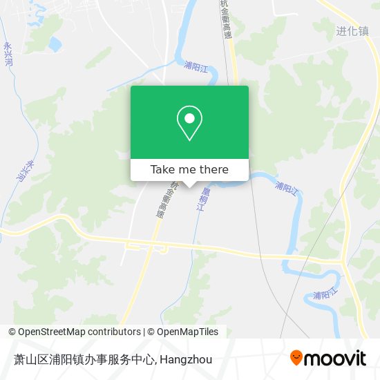 萧山区浦阳镇办事服务中心 map