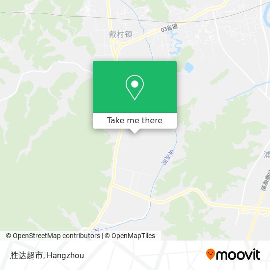 胜达超市 map