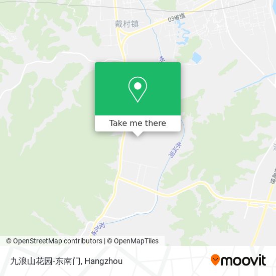 九浪山花园-东南门 map