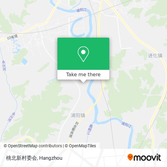 桃北新村委会 map