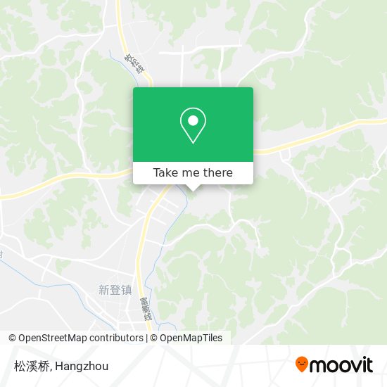 松溪桥 map