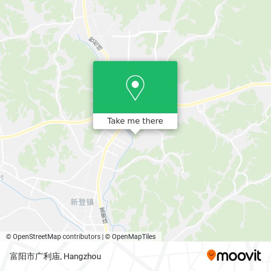 富阳市广利庙 map