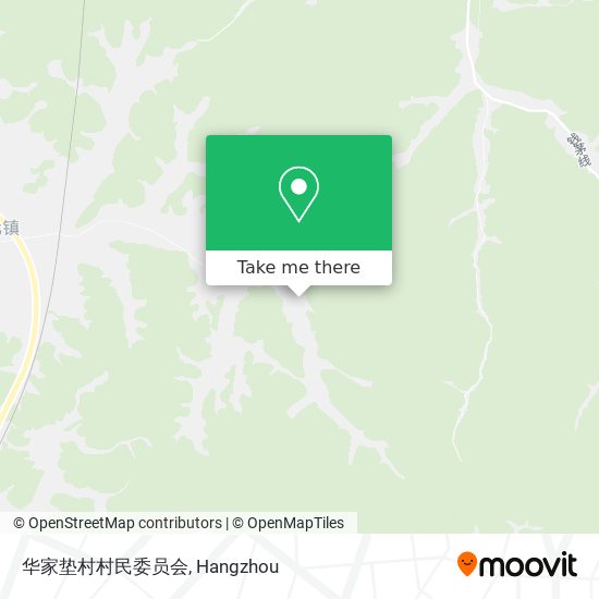 华家垫村村民委员会 map