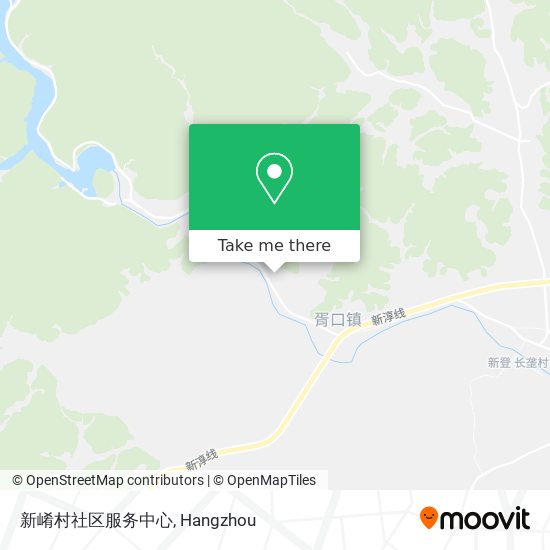新崤村社区服务中心 map