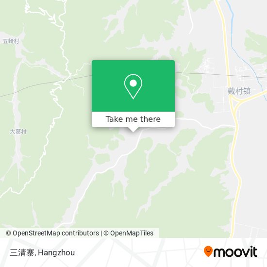 三清寨 map