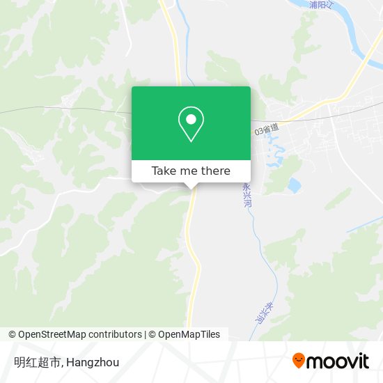明红超市 map