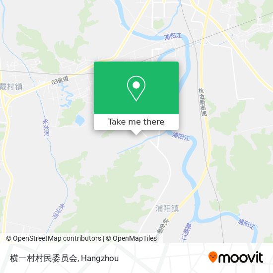横一村村民委员会 map