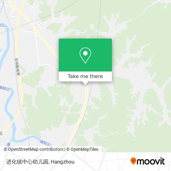 进化镇中心幼儿园 map