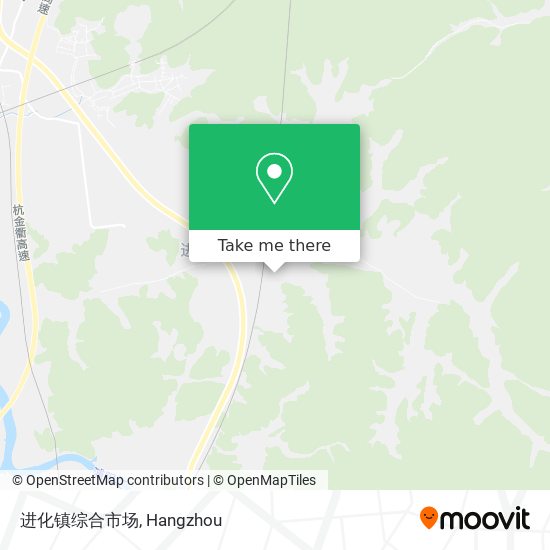 进化镇综合市场 map