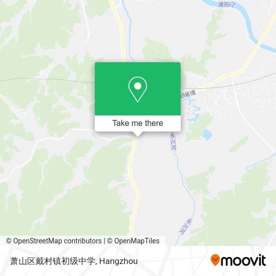 萧山区戴村镇初级中学 map