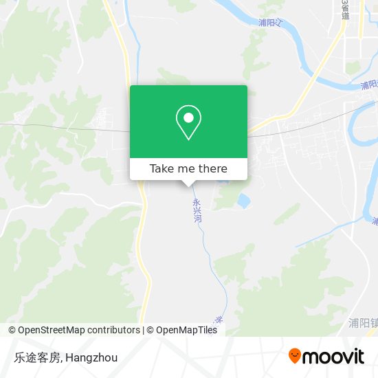 乐途客房 map