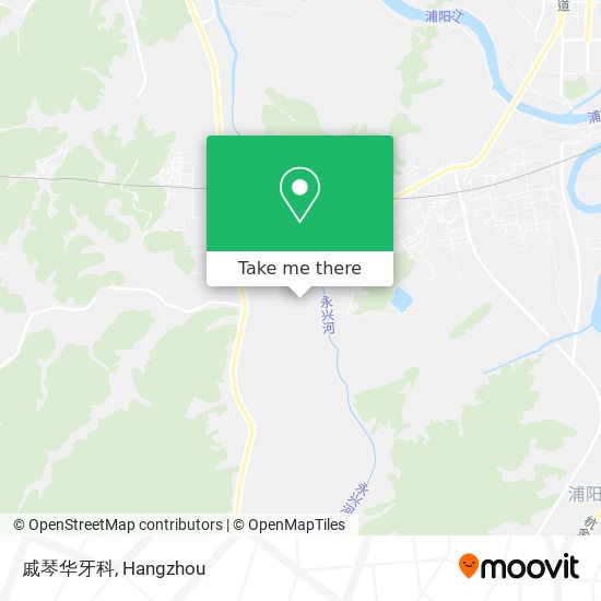 戚琴华牙科 map