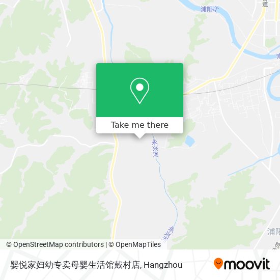 婴悦家妇幼专卖母婴生活馆戴村店 map