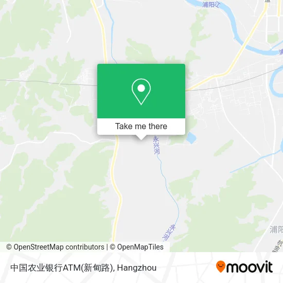 中国农业银行ATM(新甸路) map