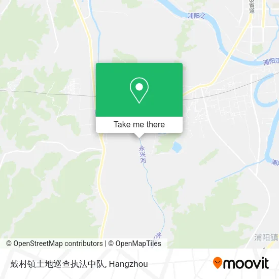 戴村镇土地巡查执法中队 map