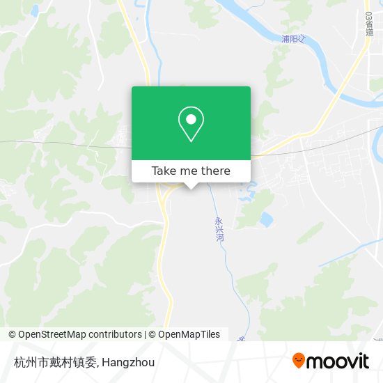 杭州市戴村镇委 map