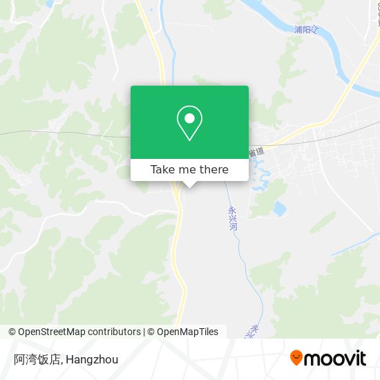 阿湾饭店 map