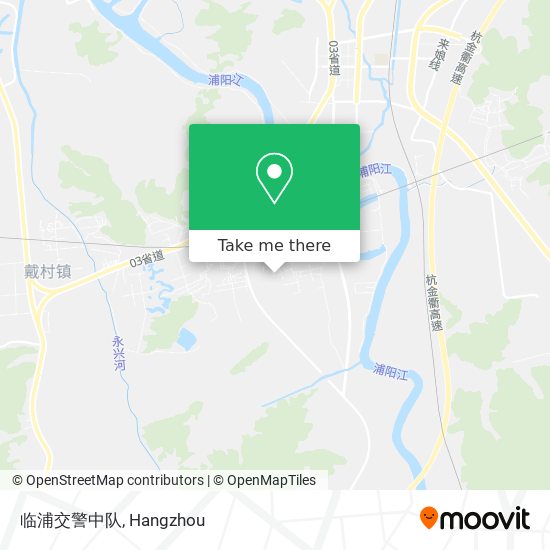 临浦交警中队 map