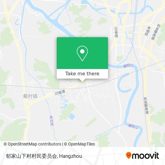 郁家山下村村民委员会 map