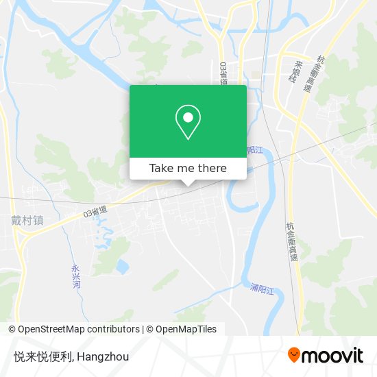 悦来悦便利 map