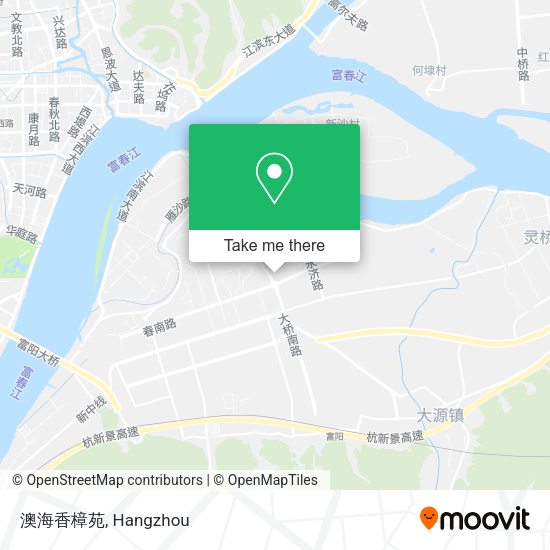 澳海香樟苑 map