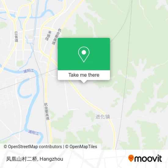 凤凰山村二桥 map