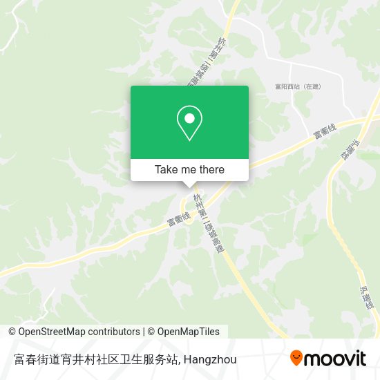 富春街道宵井村社区卫生服务站 map