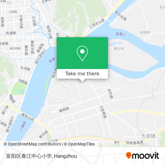 富阳区春江中心小学 map