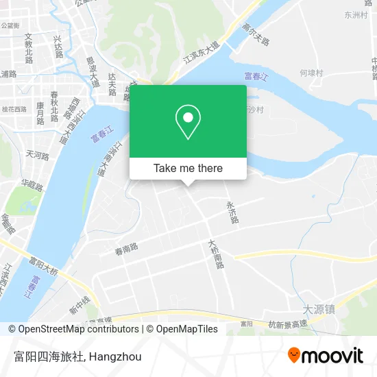 富阳四海旅社 map