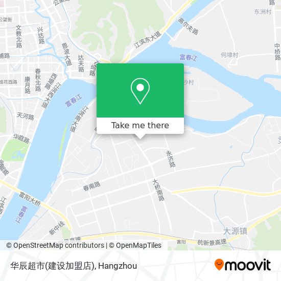 华辰超市(建设加盟店) map