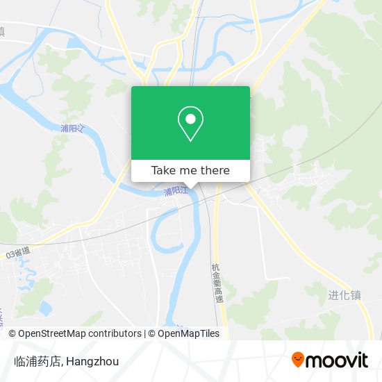 临浦药店 map