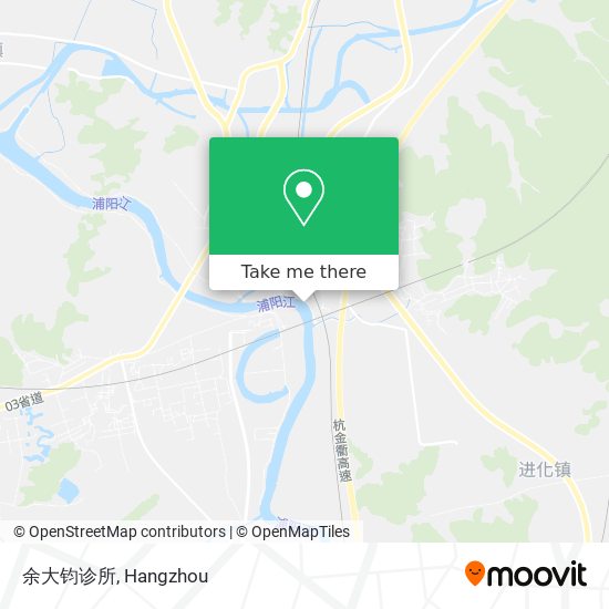 余大钧诊所 map