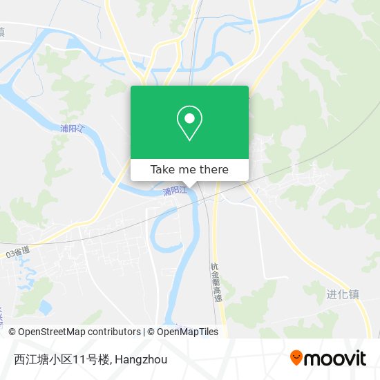 西江塘小区11号楼 map