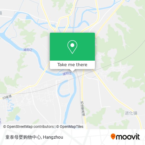 童泰母婴购物中心 map