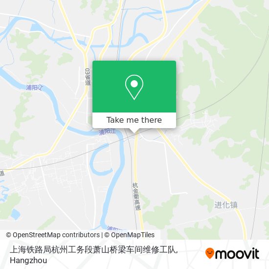 上海铁路局杭州工务段萧山桥梁车间维修工队 map
