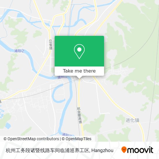杭州工务段诸暨线路车间临浦巡养工区 map