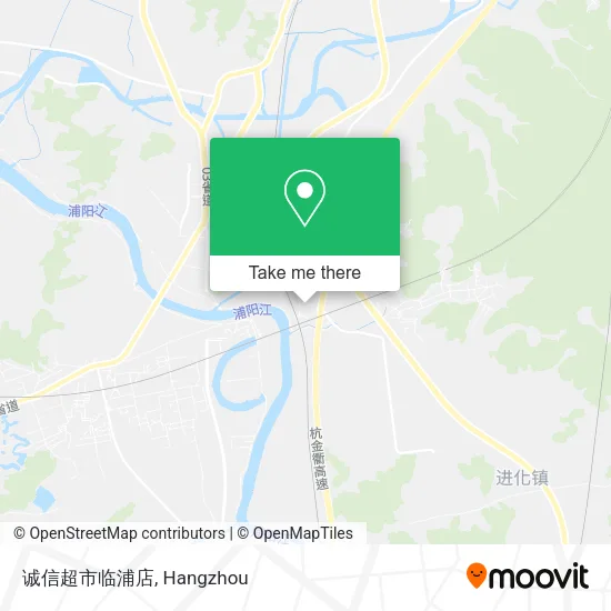 诚信超市临浦店 map