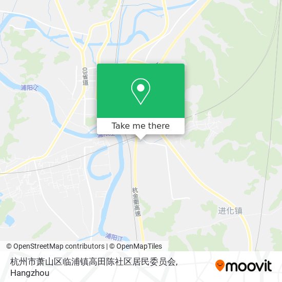 杭州市萧山区临浦镇高田陈社区居民委员会 map
