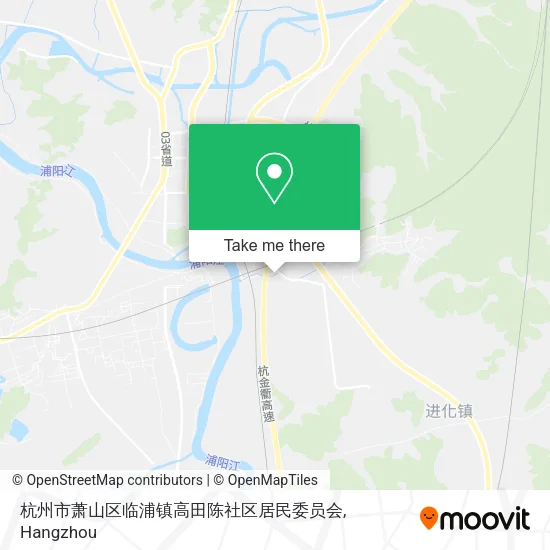 杭州市萧山区临浦镇高田陈社区居民委员会 map