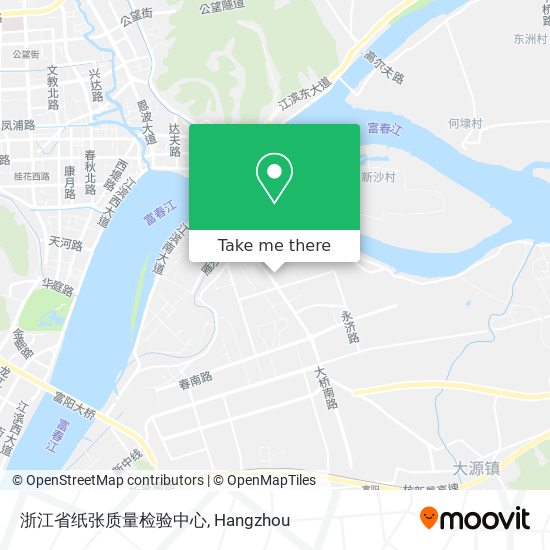 浙江省纸张质量检验中心 map