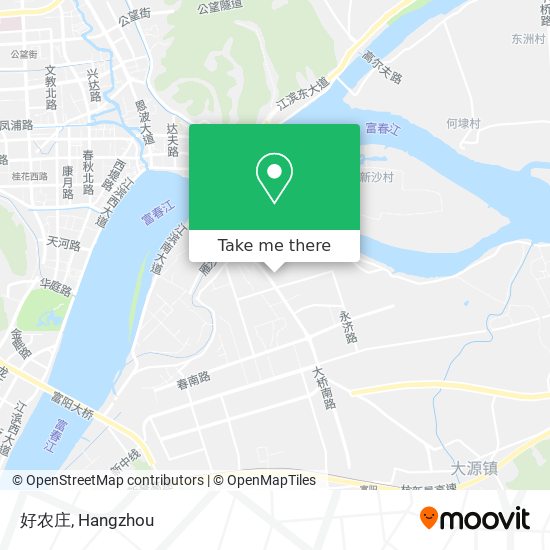 好农庄 map