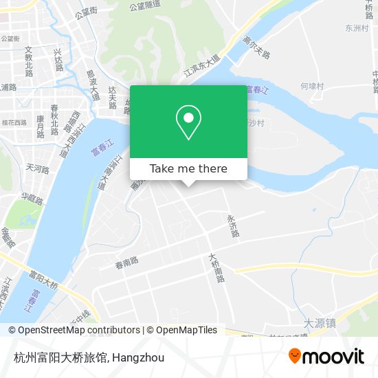 杭州富阳大桥旅馆 map