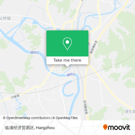 临浦经济贸易区 map